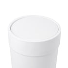 Umbra - Poubelle à déchets Touch, blanc-Dimensions : 10,25 x 7,5 x 7,5 po