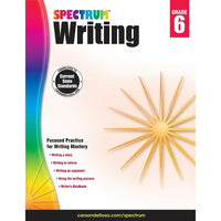 Livre numérique : Spectrum - Spectrum Writing, 704575-EB, 6e année-Vous recevrez deux courriels : le premier confirmant la totalité de votre commande et le second comportant un lien de téléchargement. Vous pourrez utiliser le lien de téléchargement immédiatement ou plus tard, comme vous le voulez.