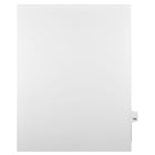 Mark Maker – Onglets séparateurs juridiques blancs, 1/25 onglets, format lettre, sans trous, numéro 195, 25/paquet-Onglets séparateurs blancs, 1/25 onglets