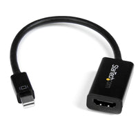 StarTech ® Convertisseur mini DisplayPort à HDMI, adaptateur actif Mdp 1.2 à HDMI pour Ultrabook/portable, 4K à 30 Hz, noir-Assure la meilleure sortie vidéo possible en tirant parti des technologies d’affichage de demain, et supportant vidéo 4K Ultra HD