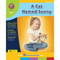 Livre numérique : A Cat Named Sunny (PDF, téléchargement pour 1 utilisateur), étude de roman, 978-1-55319-451-4, 3e - 4e année-Vous recevrez deux courriels : un confirmant toute la commande et l'autre avec un bouton Download Software (Télécharger le logiciel). Vous pouvez télécharger immédiatement ou revoir votre courriel pour télécharger plus tard.