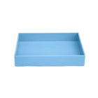 Poppin - Plateau d'accessoires moyen - Ciel-Le plateau d'accessoires moyen s'adapte parfaitement à notre trieur de fichiers et nos bacs à courrier (vendu séparément)