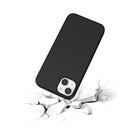 TUFF8 - Coque robuste Mag pour iPhone 15 Plus - Graphite-Protection de l'écran et de l'appareil photo : conçu avec un rebord surélevé pour l'objectif et le cadre de l'écran afin de protéger votre appareil photo, votre flash et votre écran contre les rayures lorsqu'il est placé face vers le bas