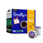Timothy’s - Capsules K-Cup de café Mélange du petit déjeuner torréfaction légère - paquet de 30-Paquet de 30 godets K-cup (paquet économique)