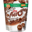 Nestlé - Bulles AERO, chocolat au lait-Pochette à fermeture à pression  