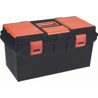 Aurora Tools – Boîtes à outils robustes avec plateau interne, 2 organiseurs, 22 po-Loquets de plastique ABS
