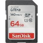 Sandisk - Ultra Carte mémoire SDHC UHS-I de 64 Go-Capacité de 64 Go