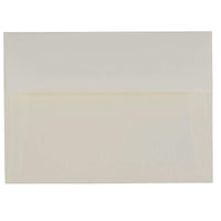JAM Paper Enveloppes Strathmore A7, papier vergé blanc naturel, 250/paquet-Enveloppe Strathmore en papier vergé blanc naturel