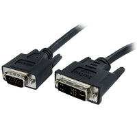 StarTech  Câble vidéo pour moniteur, DVI à VGA, 10 pi-Le câble DVI numérique de haute qualité vous permet d’envoyer des vidéos haute résolution vers votre moniteur à 10 pieds de distance