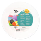 Mont Marte - Toile ronde de 8" - paquet de 5 -Le cadre est de MDF 1,8 de 3,8cm avec bord moulé