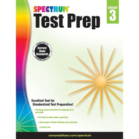 Livre numérique : Spectrum - Spectrum Test Prep, 704683-EB, 3e année-Vous recevrez deux courriels : le premier confirmant la totalité de votre commande et le second comportant un lien de téléchargement. Vous pourrez utiliser le lien de téléchargement immédiatement ou plus tard, comme vous le voulez.