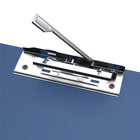 Davis Group Planchette a pince indispensable a levier Lettre, paquet de 10 – Bleu Royal-Polypropylène sans PVC