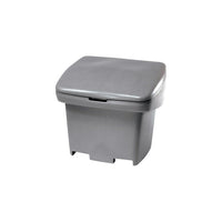 Urban Images, Conteneur De Rangement Robuste Pour L'Extérieur, 30po x 24po x 24po, 5,5 Pi³, Gris-Capacité 5,5 pi³