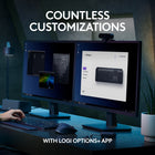 Logitech - MX Keys S Clavier sans fil - Gris pâle-La conception ergonomique et discrète et l'angle optimal pour une position naturelle du poignet offrent une précision et un confort sans effort