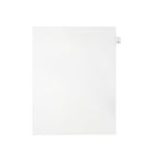 Mark Maker – Onglets séparateurs juridiques blancs, 1/26 onglets, format lettre, sans trous, lettre C, 25/paquet-Onglets séparateurs blancs, 1/26 onglets
