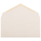JAM Paper Enveloppes Strathmore no 7,75, 3,88 x 7,5 po, vélin blanc naturel, 500/paquet-Enveloppe en fini vélin blanc naturel