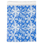 JAM Paper Enveloppe ouverte au bout avec revêtement intérieur et rabat droit, 9 x 12 po, bleu/blanc neige, 25/pqt-Bleu et blanc neige