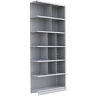 Metalware – Étagère enclenchable RK364, 7 tablettes, 36 x 18 x 88 po, gris pâle-Système de tablettes ajustables offrant un espace de rangement solide, mais économique qui convient à vos besoins