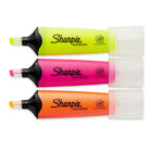 Sharpie – Surligneurs Clear View, pointe biseautée, couleurs variées, paquet de 3-Facilite des annotations bien lisibles