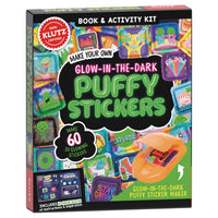 Klutz - Fabrique tes propres autocollants gonflés phosphorescents-Scholastic