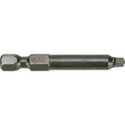 Apex - Embouts À Mandarin-1/4po Carrés À Empreinte Réduite & Tige Tournée, Embout #2, Prise 1/4po, Long. 3-1/2po, paquet de 36-Dimension de la prise 1/4po