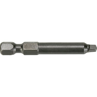 Apex - Embouts À Mandarin-1/4po Carrés À Empreinte Réduite & Tige Tournée, Embout #2, Prise 1/4po, Long. 3-1/2po, paquet de 36-Dimension de la prise 1/4po