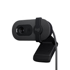 	 Logitech Brio 100 webcam Full HD pour réunions/streaming, équilibre auto de l'éclairage micro intégré - Graphite-Clarté optimale: cette webcam offre une image plus claire lors des appels vidéo grâce à la résolution Full HD 1080p
