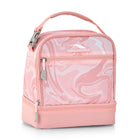 High Sierra - Sac-Repas Avec Compartiments Superposés - Marbre Rose/Gomme à Mâcher Rose-Fabriqué en tissu 100 % polyester durable