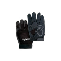 Zenith Safety - Gants Pour Mécanicien Zm300, Paume Cuir Fleur De Vache, Taille 2T-Grand, paquet de 6-Matériau de la paume Cuir fleur de vache