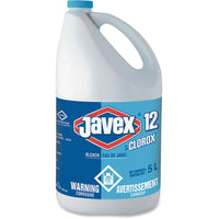 Eau de Javel Clorox Javex 12 5L-Applications industrielles dans les systèmes d'eau et la désinfection des surfaces dures