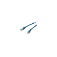 StarTech  Câble de raccordement moulé M45PATCH12BL Cat 5e, 12 pi, bleu-Deux connecteurs RJ-45 mâles assurent une connectivité transparente
