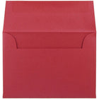 JAM Paper Enveloppes Stardream A1 à effet métallisé, rouge Jupiter, 50/paquet-Intérieur vierge où écrire un mot personnalisé