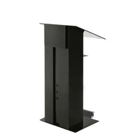 Urbann Lutrin K3 avec roulettes - aluminium - anthracite-Autoportant avec roulettes, discours