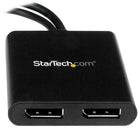 StarTech ® Concentrateur MST, Mini Displayport vers 2 ports Displayport-Branchez-vous à presque tout téléviseur, écran ou projecteur au moyen d’adaptateurs bon marché