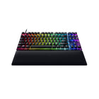 Razer - Huntsman V2 Clavier de jeu optique sans touches - Clicky Optical Switch - Noir - US-Les capuchons de touches en PBT sont durs et durables, avec une finition texturee qui ne s'efface pas.