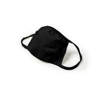 Masque pour adulte réutilisable 100 % coton à 3 épaisseurs Hanes - Noir - Paquet de 5-Trois épaisseurs 100 % coton. Évacue l’humidité pour plus de fraîcheur et de confort