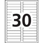 Avery Étiquettes de classement TrueBlockâ„¢ (15266), couleurs variées, 3 7/16 po x 2/3 po, paq./300-Ces étiquettes sont dotées de la technologie TrueBlock™ qui masque tout ce qui se trouve dessous vous permettant ainsi de réutiliser les chemises tout en gardant une allure professionnelle