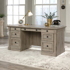 Sauder 65"W La Collection Palladia Bureau Ministre - Finition Split Oak-7
