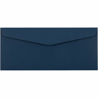 JAM Paper #10 Enveloppes Commerciales Premium - 4 1/8" x 9 1/2" - Bleu marine - Paquet de 100-Couleur : Marine Couleur : Bleu