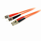 StarTech  Câble de raccordement à fibre optique 62,5/125 duplex multimode LC, ST, 1 m-Peut maximiser l’utilisation du conduit de câblage tout en minimisant les problèmes d’installation