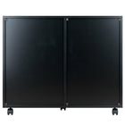 Winsome - Classeur mobile 20630 Halifax, fini noir-Dimensions intérieures du tiroir (po) : 15,9 lar. x 11,8 prof. x 2,6 haut.