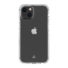 AXS - PROShield Plus etui transparent teste contre les chutes pour Apple iPhone 13, Givre-Coin renforçis subtils absorbent les chocs en creant un coussin d'air entre l'appareil et les surfaces