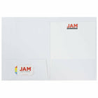JAM PaperMD – Chemise fini lin à deux pochettes, blanc, paquet de 12-12 par paquet