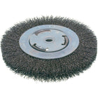 Osborn - Brosses Économiques À Fils Crêpés - Face Moyenne, 8po Dia., Fils 0.014, Arbre 2po, paquet de 3-Type d'utilisation Acier