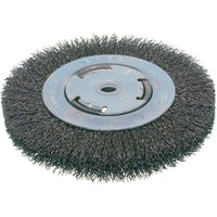 Osborn - Brosses Économiques À Fils Crêpés - Face Moyenne, 8po Dia., Fils 0.014, Arbre 2po, paquet de 3-Type d'utilisation Acier