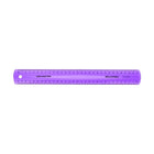 Westcott - Règle incassable, 30 cm, couleurs variées-Matériau souple