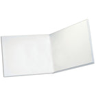 Ashley - Cahier vierge à couverture rigide, 11 1/2 x 8 1/2 po (ASH10710)-Blanc