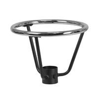 Flash Furniture Anneau de pied pour base de table à hauteur du bar avec anneau de colonne de 3,25 pouces - 16 pouces de diamètre-Anneau de pied pour tables à hauteur de bar en métal