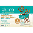 Glutino - Bretzel Twists - paquet de 8-110 calories et 3 grammes de matières grasses par portion