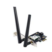 ASUS - Adaptateur PCI-E Wi-Fi 6 et Bluetooth 5.2 double bande AX1800-Vitesse Wi-Fi ultra-rapide de 1800 Mbps pour gérer facilement les réseaux les plus encombrés